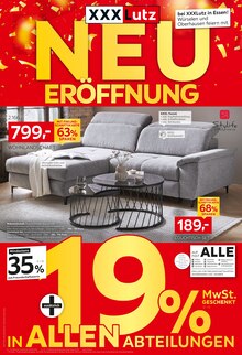 Wohnzimmertisch im aktuellen XXXLutz Möbelhäuser Prospekt (Duisburg) Wohnzimmertisch im XXXLutz Möbelhäuser Prospekt "NEUERÖFFNUNG" mit 16 Seiten (Duisburg)