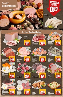 Bratwurst im aktuellen REWE Prospekt (Nürnberg) Bratwurst im REWE Prospekt "Dein Markt" mit 28 Seiten (Nürnberg)