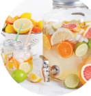 Fontaine à boisson verre 4L en promo chez Maxi Bazar Orange à 7,99 €