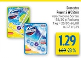 Power 5 WC-Stein Angebote von Domestos bei diska Amberg für 1,29 €