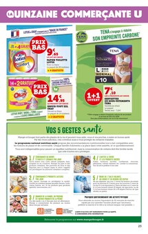 Promotion Axe dans le prospectus Super U, valable du 24/01/2023 au 05/02/2023 Promo Axe dans le catalogue Super U du moment à la page 23