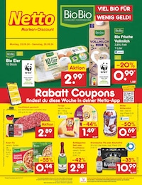 Netto Marken-Discount Prospekt: "Aktuelle Angebote", 53 Seiten, 23.09.2024 - 28.09.2024