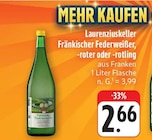 EDEKA Rauhenebrach - Federweißer Angebot im Prospekt Federweißer bei EDEKA im Rauhenebrach Prospekt für 2,66 €