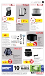 Prix et réduction Electroménager cuisine dans le prospectus Intermarché Super en cours Offre Electroménager cuisine dans le catalogue Intermarché Super du moment à la page 33