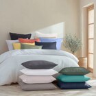 Taie d'oreiller "Uni coton 57 fils" - TEX HOME - Carrefour Market à Saint-Denis Taie d'oreiller "Uni coton 57 fils" - TEX HOME en promo chez Carrefour Market Saint-Denis à 6,99 €