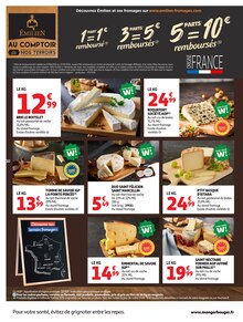 Promotion Comté dans le prospectus Auchan Hypermarché, valable du 08/09/2026 au 20/09/2026 Promo Comté dans le catalogue Auchan Hypermarché du moment à la page 10