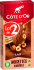 TABLETTES AU CHOCOLAT AU LAIT ET NOISETTES CÔTE D'OR - COTE D OR - Auchan Hypermarché à Draveil TABLETTES AU CHOCOLAT AU LAIT ET NOISETTES CÔTE D'OR - COTE D OR en promo chez Auchan Hypermarché Draveil à 6,99 €