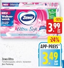 Toilettenpapier von Zewa Ultra im aktuellen E center Prospekt