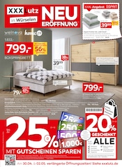 Aktueller XXXLutz Möbelhäuser Prospekt mit Parfum, "NR. 1 BEIM PREIS", Seite 1