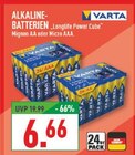 Alkaline-Batterien Longlife Power Cube Mignon AA Angebote von Varta bei Marktkauf Hemer für 6,66 €