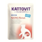 Aktuelles Kattovit Feline Diet Niere/Renal mit Ente 85 g Angebot bei Zookauf in Bremen ab 0,69 €