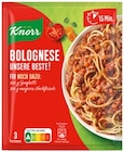 Fix Bolognese Unsere Beste! Angebote von Knorr bei REWE Aalen für 0,44 €