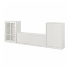 TV-/Aufbkomb. mit Schiebetüren elfenbeinweiß/Klarglas im Angebot bei IKEA in Königsbrunn TV-/Aufbkomb. mit Schiebetüren elfenbeinweiß/Klarglas Angebote von TONSTAD bei IKEA Königsbrunn für 507,00 €