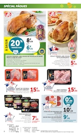 Poulet en promo dans le catalogue U Express à la page 8