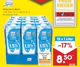 Aktuelles fettarme H-Milch Angebot bei Netto Marken-Discount in Erlangen ab 8,50 €