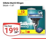 Mach3 Klingen im Angebot bei GLOBUS in Worms Mach3 Klingen Angebote von Gillette bei GLOBUS Worms für 19,99 €