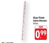 Glas-Trinkhalm Herzen Angebote bei E center Freiburg für 0,99 €