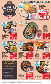 Rindfleisch im Kaufland Prospekt "Aktuelle Angebote" mit 52 Seiten (Mönchengladbach)