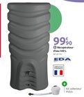 Récupérateur d’eau 550 L - EDA Plastiques en promo chez Mr.Bricolage Villeurbanne à 99,90 €