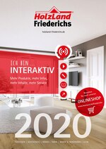 HolzLand Friederichs Prospekt für Neuss mit 100 Seiten HolzLand Friederichs Prospekt für Neuss: "Katalog 2020", 100 Seiten, 26.03.2020 - 31.12.2020