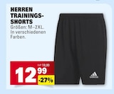 Herren Trainings-Shorts im Angebot bei Marktkauf in Ulm Herren Trainings-Shorts Angebote von Adidas bei Marktkauf Ulm für 12,99 €