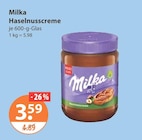 Milka im V-Markt Prospekt Haselnusscreme von Milka im aktuellen V-Markt Prospekt für 3,59 €