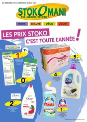 Savon De Marseille Angebote im Prospekt "LES PRIX STOKO C'EST TOUTE L'ANNÉE !" von Stokomani auf Seite 1