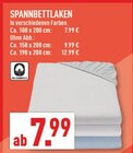 SPANNBETTLAKEN im Angebot bei Marktkauf in Bad Salzuflen SPANNBETTLAKEN Angebote bei Marktkauf Bad Salzuflen für 7,99 €