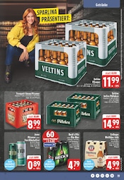 Aktueller EDEKA Prospekt mit Bier, "Aktuelle Angebote", Seite 21