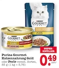 Gourmet Katzennahrung Gold oder Perle Angebote von Purina bei E center Wiesbaden für 0,49 €