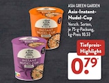 Asia-Instant-Nudel-Cup von ASIA GREEN GARDEN im aktuellen ALDI SÜD Prospekt