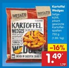 Kartoffel Wedges im Angebot bei Netto Marken-Discount in Solingen Kartoffel Wedges Angebote von Botato bei Netto Marken-Discount Solingen für 1,49 €