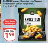 Pommes im Angebot bei GLOBUS in Neunkirchen Pommes Angebote von Globus bei GLOBUS Neunkirchen für 1,99 €