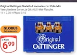 Glorietta Limonade Angebote von Original Oettinger bei GLOBUS Homburg für 6,99 €