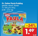 Paula Pudding von Dr. Oetker für 1,49 € bei Netto Marken-Discount im Angebot Paula Pudding von Dr. Oetker im aktuellen Netto Marken-Discount Prospekt