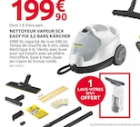 Nettoyeur vapeur SC4 easy fix 3,5 bars - KÄRCHER en promo chez Mr. Bricolage L'Isle-Adam à 199,90 €