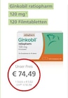 Ginkobil Angebot in Obernbreit Ginkobil im aktuellen Prospekt bei LINDA Partnerapotheke in Obernbreit