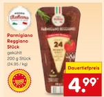 Netto Marken-Discount Laubenheim - Parmigiano Reggiano Stück Angebot im Prospekt Parmigiano Reggiano Stück bei Netto Marken-Discount im Laubenheim Prospekt für 4,99 €