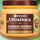 Masque Remède Nutrition Profonde Huile d'Avocat et Beurre de Karité - ULTRA DOUX dans le catalogue Intermarché Hyper