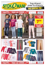 Catalogue Stokomani à Lille, avec 16 pages Prospectus Stokomani à Lille, "Top départ pour la rentrée : avec mention prix !", 16 pages, 11/08/2022 - 22/08/2022