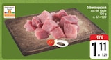 Aktuelle Schweinefleisch Angebote bei EDEKA in Leipzig Aktuelles Schweinegulasch Angebot bei EDEKA in Leipzig ab 1,11 €