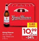König Pilsener im Angebot bei Netto Marken-Discount in Bad Oeynhausen König Pilsener Angebote bei Netto Marken-Discount Bad Oeynhausen für 10,99 €
