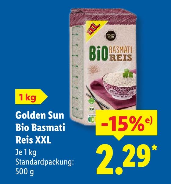Bio Basmati Reis XXL
