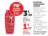 Routine Capillaire - L'Oréal en promo chez Super U Routine Capillaire - L'Oréal dans le catalogue Super U