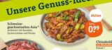 Aktuelle Schweinefleisch Angebote bei tegut in Wiesbaden Aktuelles Schweinegeschnetzeltes Asia Angebot bei tegut in Wiesbaden ab 0,99 €