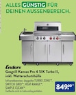 Gasgrill Kansas Pro 4 SIK Turbo II, inkl. Wetterschutzhülle Angebote von Enders bei ALDI SÜD Schwäbisch Gmünd für 849,00 €