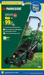 Offre Tondeuse À Gazon Électrique dans le catalogue Lidl du moment à la page 38