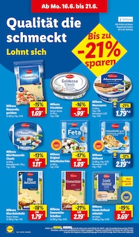 Mozzarella im Lidl Prospekt "LIDL LOHNT SICH" mit 63 Seiten (Hamburg)
