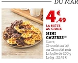 Mini gaufres en promo chez Super U Bergerac à 4,49 €