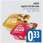 Müller im E xpress Prospekt Joghurt mit der Ecke von müller im aktuellen E xpress Prospekt für 0,33 €